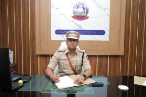 கன்னியாகுமரியில்,                         புதிய மாவட்ட கண்காணிப்பாளர்   இன்று பொறுப்பேற்று  கொண்டார்..