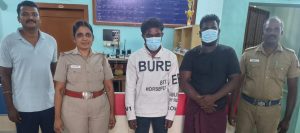 செருப்பங்கோடு அருகே,                ஆறு மணி நேரத்தில் செயின் பறிப்பு குற்றவாளிகளை கைது செய்த கன்னியாகுமரி மாவட்ட காவல்துறை…