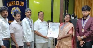 லயன்ஸ் கிளப் ஆப் திருச்சிராப்பள்ளி விஷனுக்கு சர்வதேச சாசனச் சான்றிதழ் வழங்கும் விழா…
