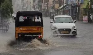ஸ்ரீ வில்லிபுத்தூரில், நேற்று இரண்டு மணி நேரம் பரவலான மழை…